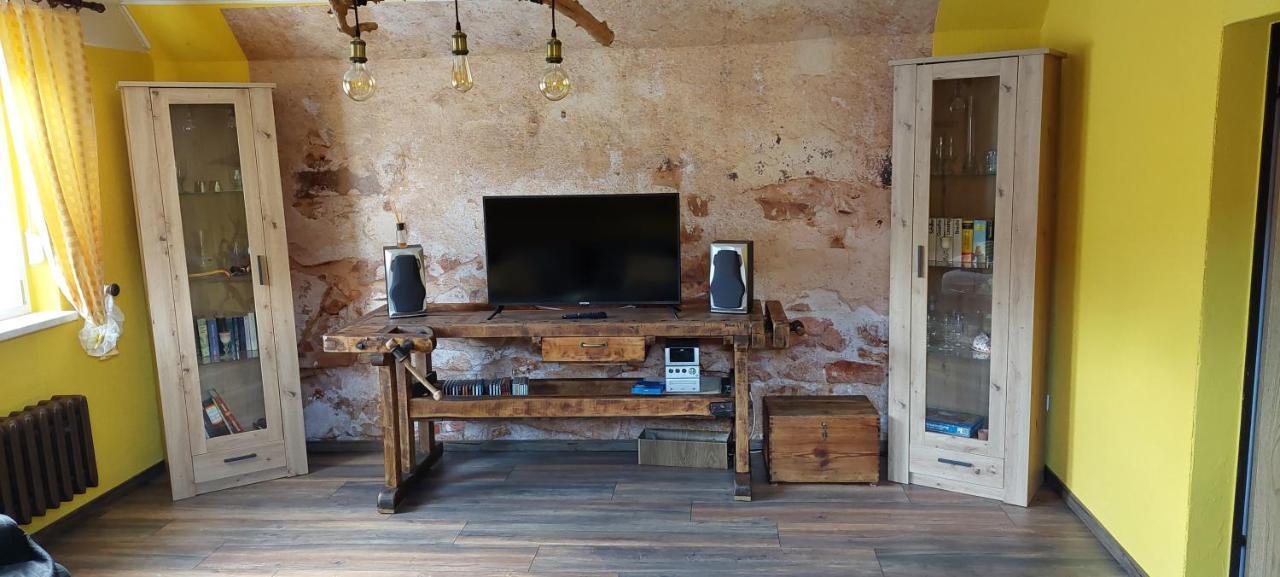 Ferienwohnung Wildholz Sachsen Weidenhain Exterior foto